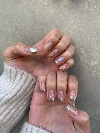 ネイル 【淡色color/ nail】maikoのネイルデザイン