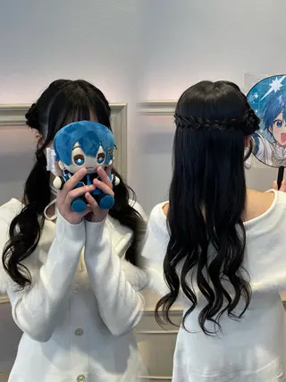 ロング ヘアアレンジ 横浜アレンジ/メンズ カット/yuukaのヘアスタイル