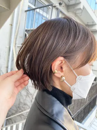 ショート 白髪ぼかし/ショート 特化🌟サトウユキのヘアスタイル