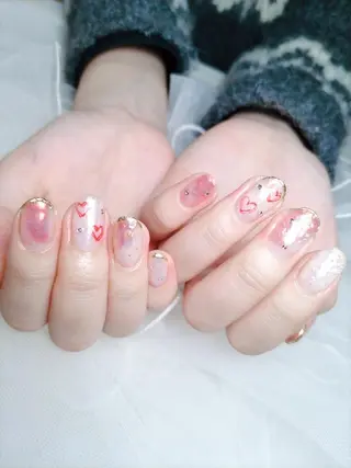 ネイル 門戸厄神プライベートサロンulunail所属・ulunail mikaのネイルデザイン