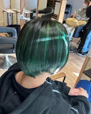 カラー メンズ 大久保 隆蔵のヘアスタイル