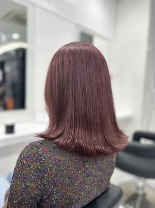 カラー 赤み消し透明感🩶 銀座Ryota🩶のヘアスタイル