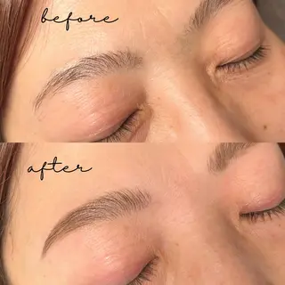 メンズ アイブロウ 眉毛&フェイス WAX専門ハルヒラリの眉毛・アイブロウイメージ