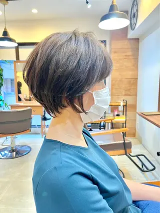 カラー 1/31まで無料！/ ショート特化/大村のヘアスタイル