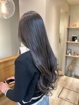 セミロング ♥yelm ユウナ♥のヘアスタイル