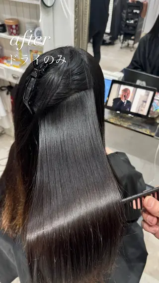 ロング Dbest hair lounge所属・KEN/関内/似合せ 美髪矯正/髪質改善のヘアスタイル