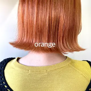 ミディアム 暖色カラー推し/ トヤエリコのヘアスタイル