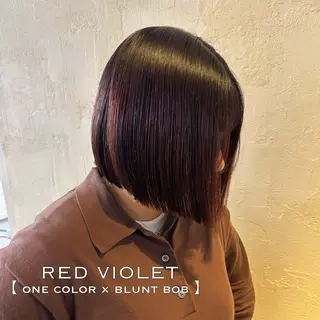 ミディアム カラー ⌇🌹透明感カラー 🌹ᴍᴇɢᴜᴍɪ ⌇のヘアスタイル