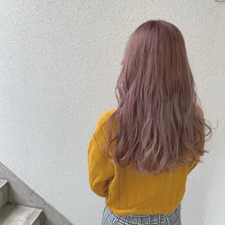 ロング インナーカラー/天神 ブリーチ/吉田のヘアスタイル