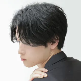 ショート パーマ メンズ Mens salon ANDYのヘアスタイル