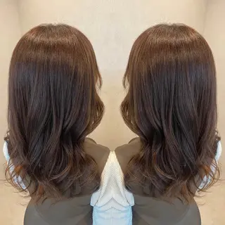 ロング カラー tocca 💜石田愛結💜のヘアスタイル