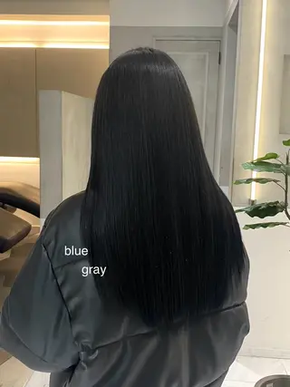 ロング カラー 艶感/ナチュラル 🩵amiのヘアスタイル