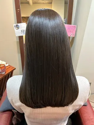 ロング 水谷 菜央のヘアスタイル