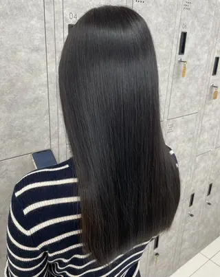 ロング 🔮韓国スタイル/艶 カラー/あやか🔮のヘアスタイル