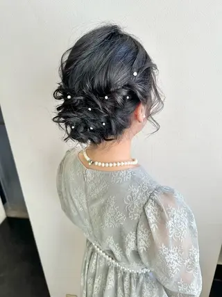 ヘアアレンジ HAIR MAKE Riza所属・谷口 弥生のヘアスタイル