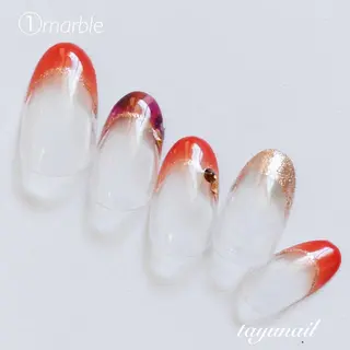 ネイル ネイルサロン・ネイルスクール　たゆnail所属・ネイルサロン 【たゆnail】のネイルデザイン