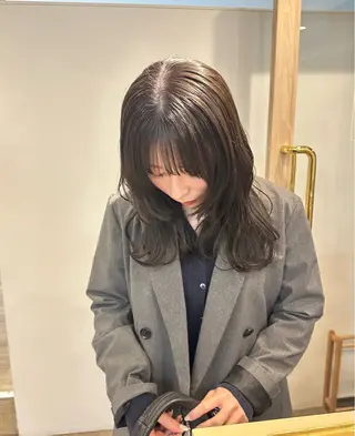 ロング カラー 梅田/柔らかカラー/ オオハシ リナコのヘアスタイル