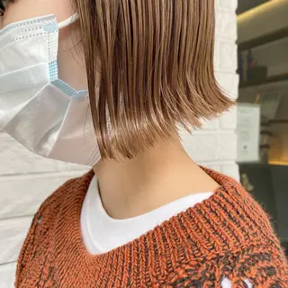 ショート カラー ヘアアレンジ ◎モチマル チアキ◎のヘアスタイル