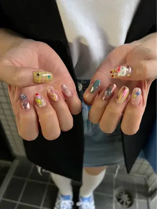 ネイル ゆびノさき茨木店 ニュアンス/アートのネイルデザイン