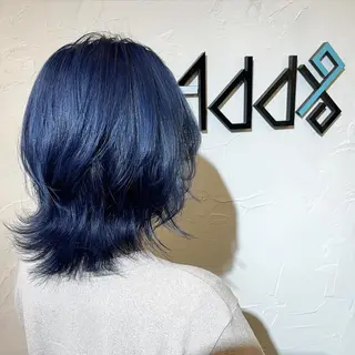 ショート カラー パーマ ヘアアレンジ Add9 柳田健登のヘアスタイル