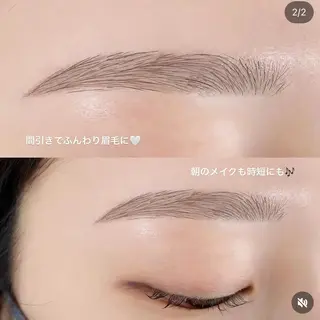 アイブロウ 松崎 有紗のマツエク・マツパデザイン