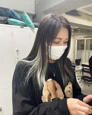 ロング カラー レイヤーカットとハイ トーン/HIROKIのヘアスタイル