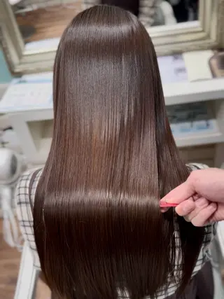 ロング パーマ Ruset所属・ハイトーン/ボブ特化 /美髪矯正/SOMAのヘアスタイル