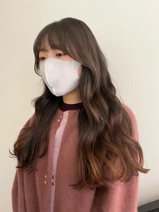 ロング 【韓国ヘア・ネイル】 HINATA🍒のネイルデザイン