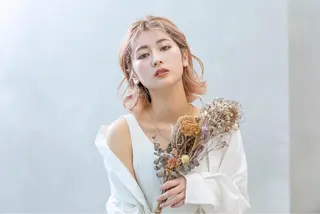ミディアム LA.MIU★ 八王子店Mayuのヘアスタイル