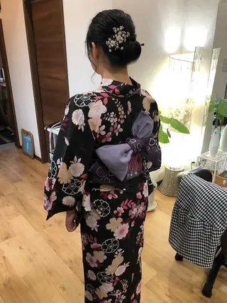 ショート ヘアアレンジ Kanani所属・田中 佐枝子のヘアスタイル