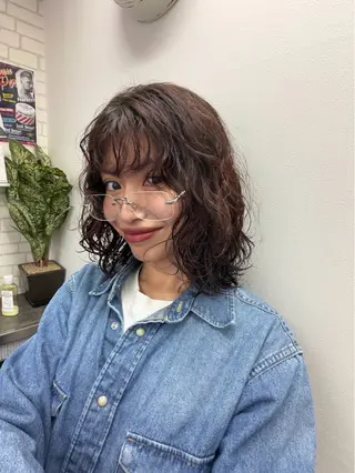 ミディアム Dream30所属・Dream30 miyuのヘアスタイル