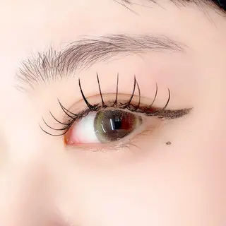 マツエク・マツパ Morganite 🦋 ÿui 🦋のマツエク・マツパデザイン