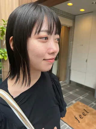 ショート 池田理紗/メンズ カット/切りっぱなしのヘアスタイル