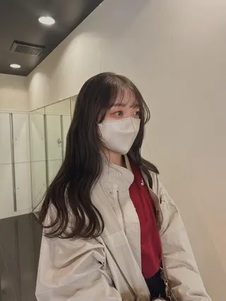 ロング カラー ブリーチカラー/ベー ジュ/Hono🦖のヘアスタイル