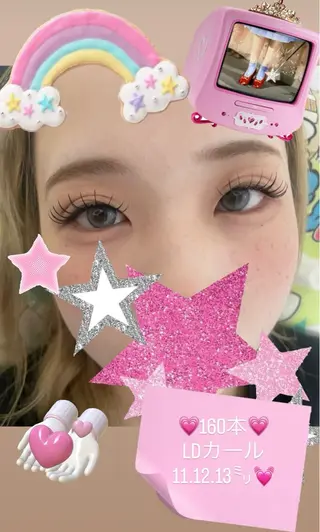 マツエク・マツパ eye lash salon SIDのマツエク・マツパデザイン