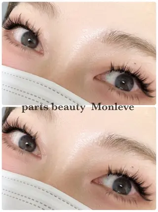 マツエク・マツパ Monleve 井上恵のマツエク・マツパデザイン