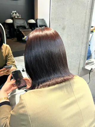 ミディアム OAK溝の口 天使の輪👑YUKIのヘアスタイル