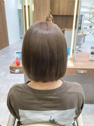 ミディアム カラー 一ノ瀬 蘭のヘアスタイル