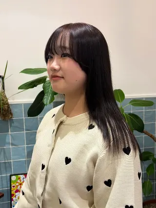 カラー 似合わせカラー/ 暖色カラー/セイナのヘアスタイル