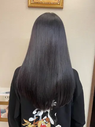 ロング カラー カバーヘアブリス上尾店所属・飯田 萌友のヘアスタイル