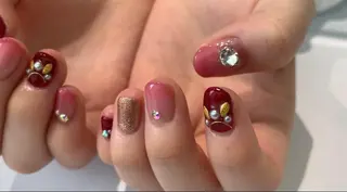 ネイル AO所属・RISAKO 艶髪モテヘア🎀府中のヘアスタイル