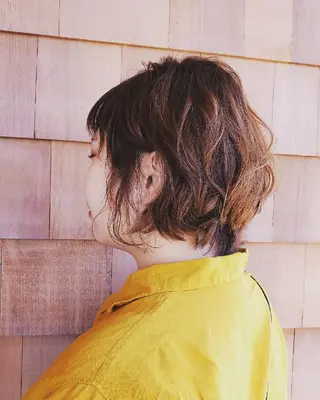 ショート パーマ 美容しょうへいの店 四郎丸店所属・小宮山 裕理のヘアスタイル