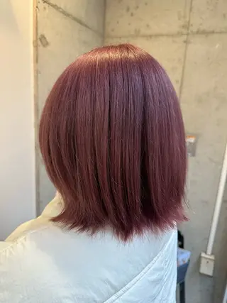 ミディアム 💜透明感カラー🌈 /森絵美莉⛄️❄️のヘアスタイル