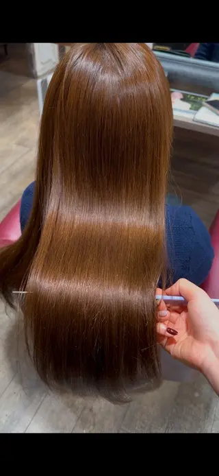 ロング 藤田 華奏のヘアスタイル