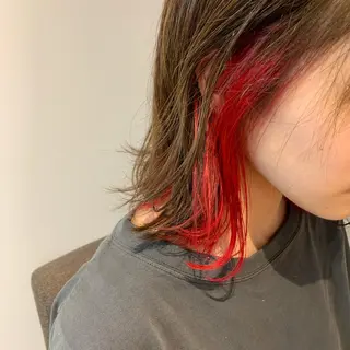 カラー ボブ/暖色/デザイン KOYUKI⛄️のヘアスタイル