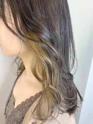 ミディアム ☕️ベージュカラー 内藤光哉☕️のヘアスタイル