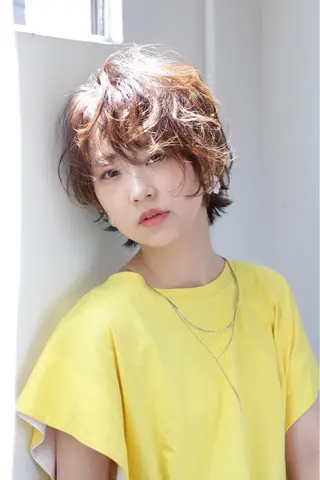 ショート M.SLASH自由が丘所属・【くせ毛/ショート/ ボブ】元太郎のヘアスタイル