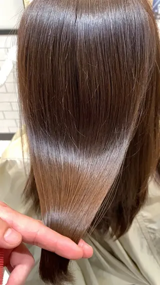 カラー 髪質改善/レイヤー× 縮毛矯正🤍maiのヘアスタイル