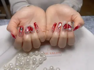 ネイル 💕鈴木ユリ パラジェル/オフ無料のネイルデザイン