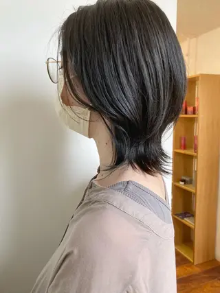 ミディアム カラー 小木曽智美 /ボブ/ショートのヘアスタイル